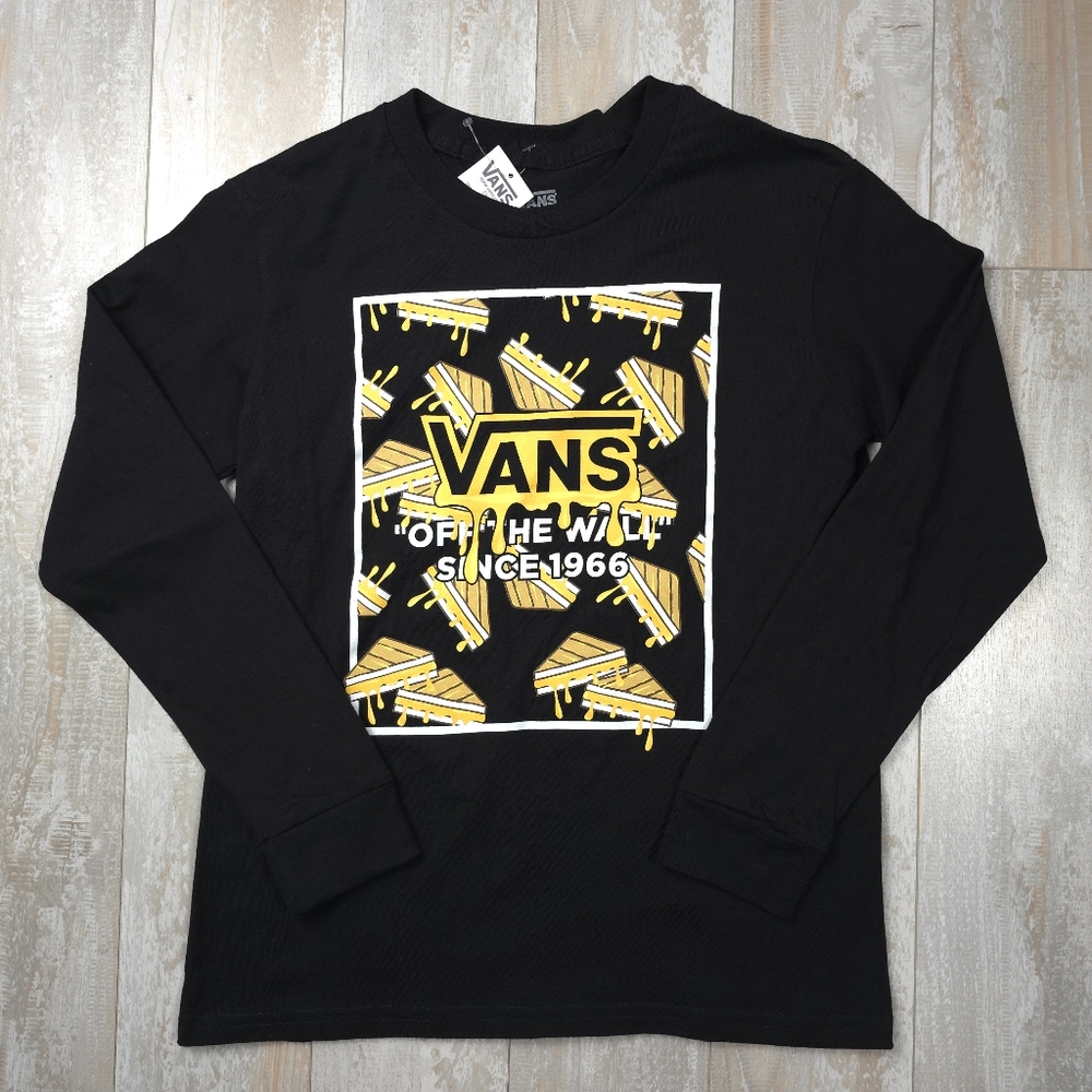 Vans Cheesy Box LS Tee Black